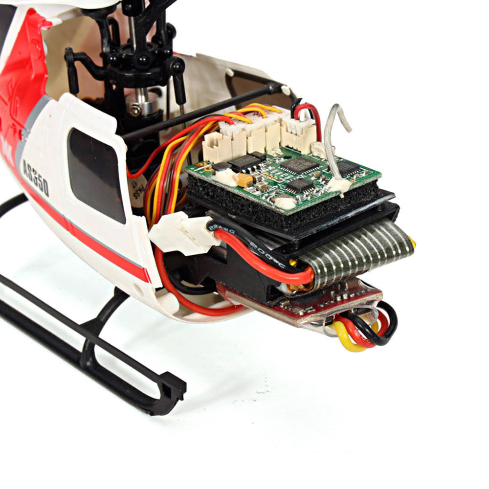 6CH Brushless RC Helicopter with 4pcs 500mAh Lipo Battery K88330