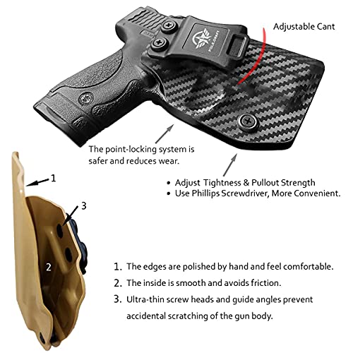 IWB Kydex Holster for 9mm Pistol A922