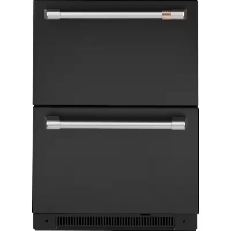 5.7 cu. ft. Matte Black Undercounter Dual-Drawer Refrigerator K360