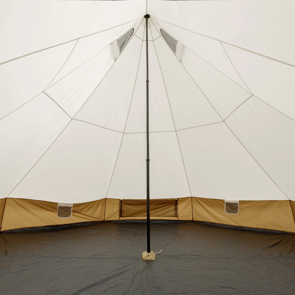 15' x 15' 8-Person Glamping Bell Tent V726
