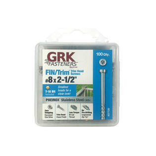 305 Stainless Steel Trim Head Screws S26543