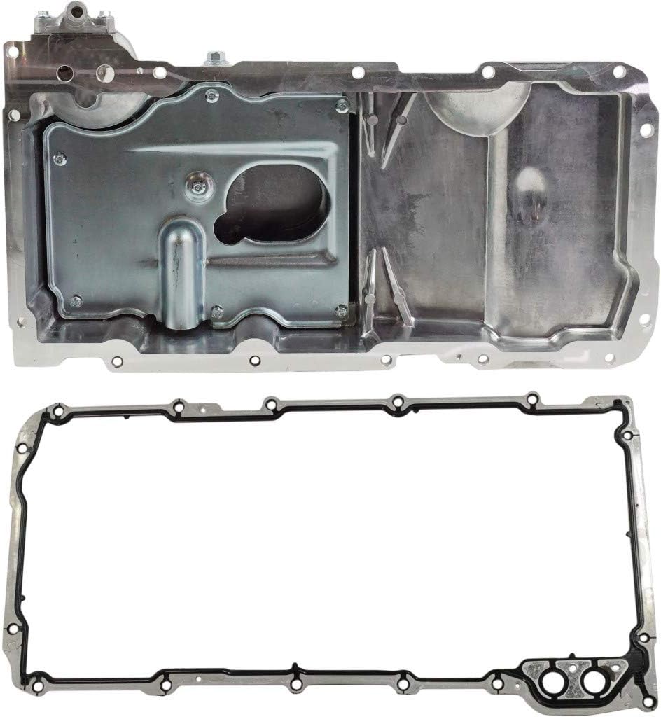 Aluminum Oil Pan for Chevy Camaro 1998-2002, 5 qts. Capacity, Center Sump S293031