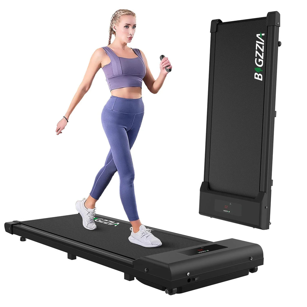 2 in 1 Under Desk Treadmill with Remote Control and LCD Display E336