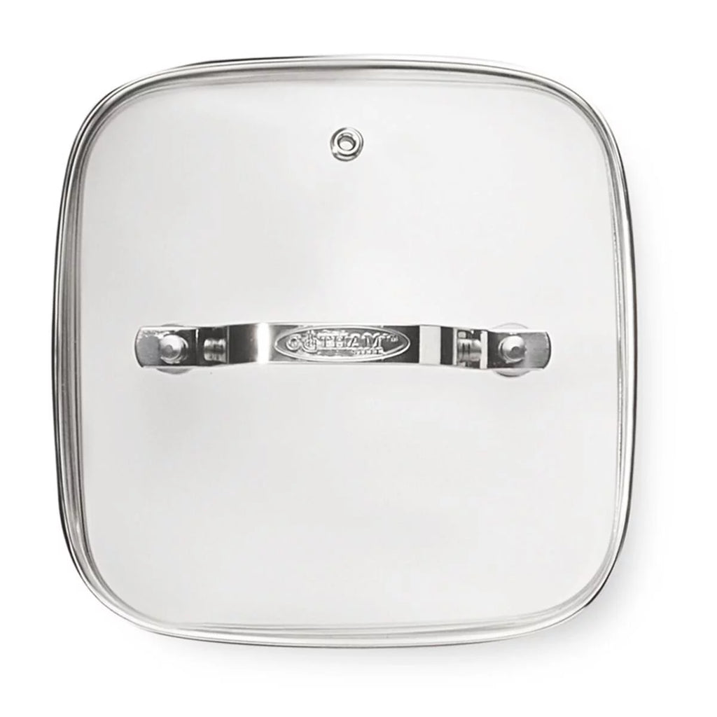 12.5" Square Tempered Glass Frying Pan Lid R114989