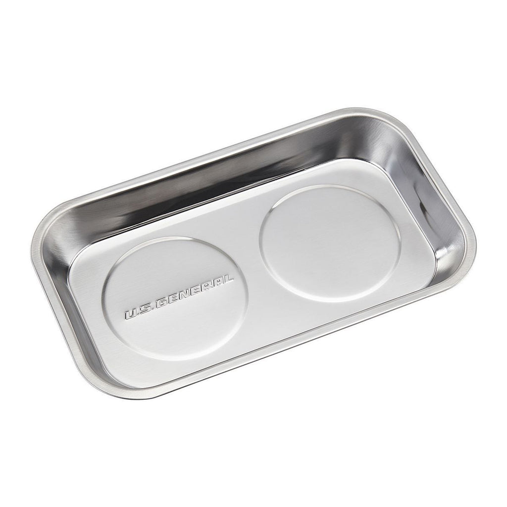 9-1/2 in. x 5-1/2 in. Magnetic Stainless Steel Parts Tray M90774