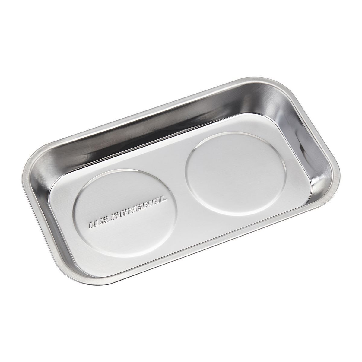 9-1/2 in. x 5-1/2 in. Magnetic Stainless Steel Parts Tray M90774