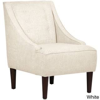 Grey Linen Fabric Mid-Century Modern Chair I1690