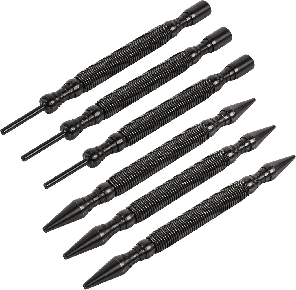 6-Piece Dual Head Nail Setter & Hinge Pin Remover Punch Set X597