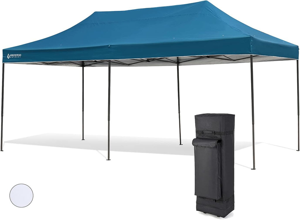 10’x20’ Heavy-Duty Pop-Up Canopy with Wheeled Carry Bag J340505
