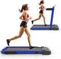 2 in 1 Folding Portable Under Desk Treadmill with Remote Control V837