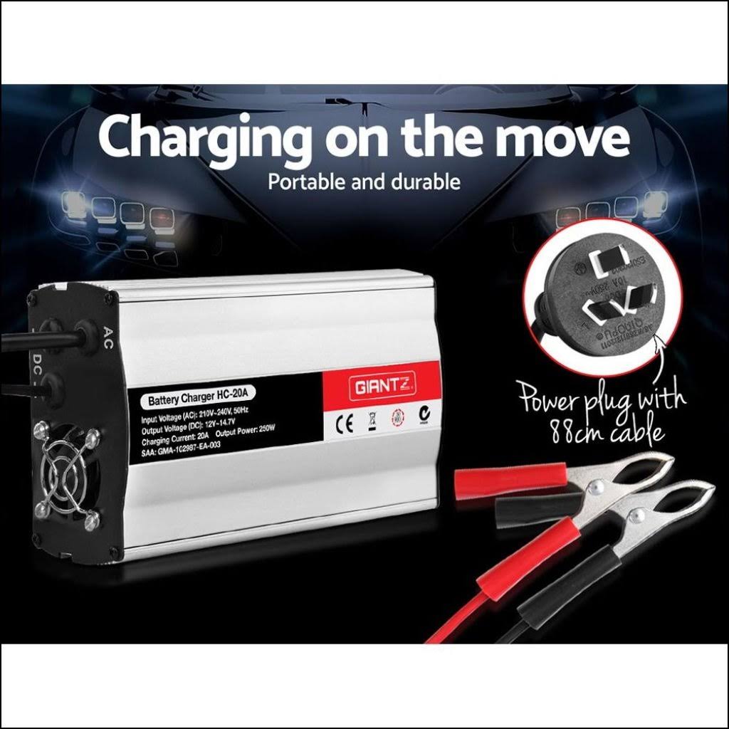 12V 20 Amp Battery Charger Z69627