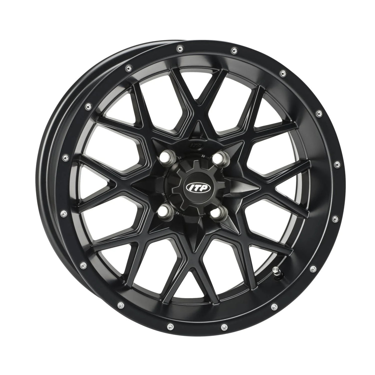 12x7 Matte Black Wheel M525