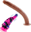 Realistic G Spot Vibrator 16.9 Inch Flexible Dildo K812203