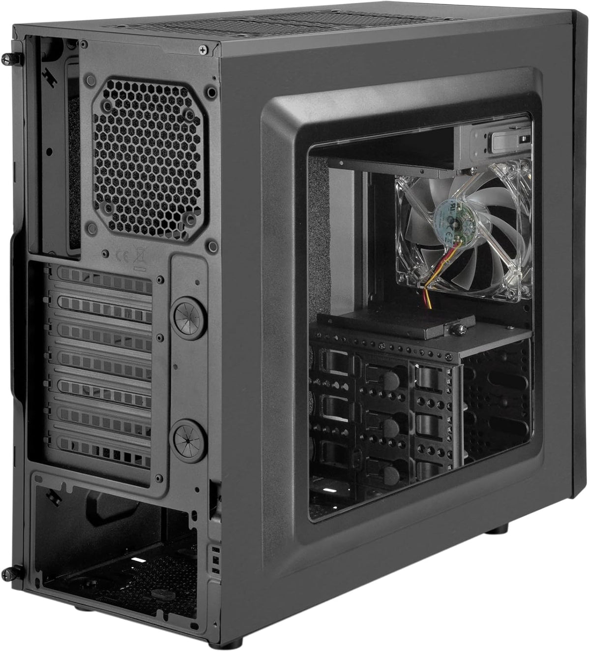 Mid Tower Computer Case with Side Window Panel F969