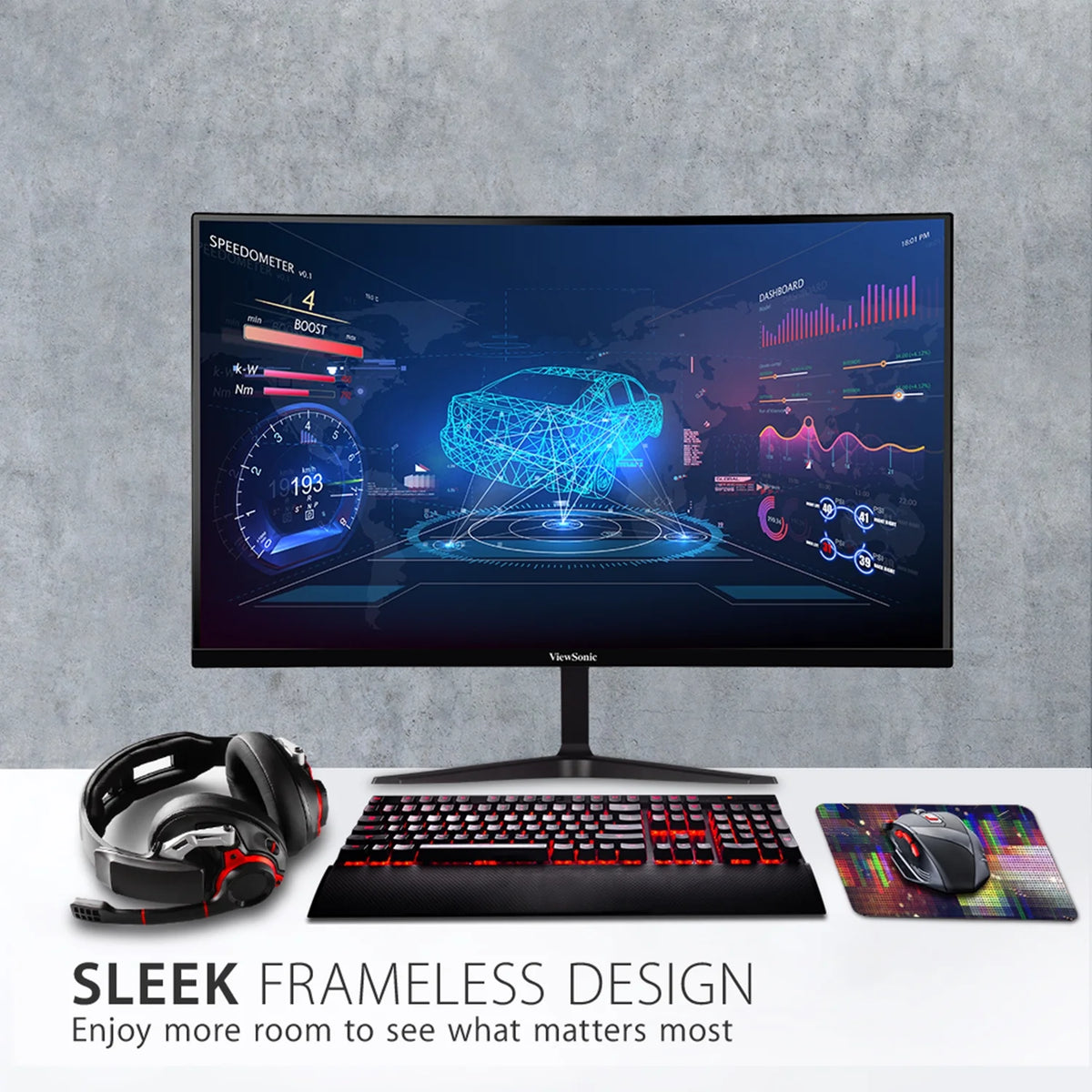 32 Inch Curved 1080p 165Hz Gaming Monitor C21415