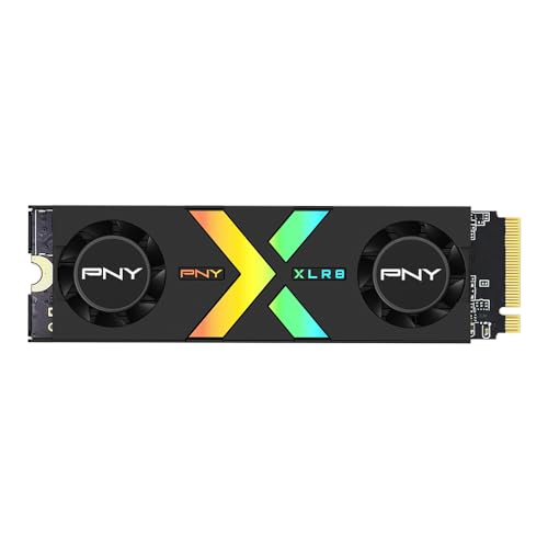 1TB PCIe Gen5 x4 NVMe M.2 SSD with Dual Fan Black Heatsink G28341