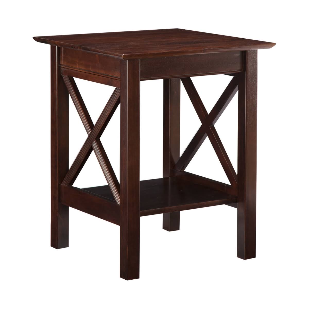 Antique Walnut Printer Stand S580