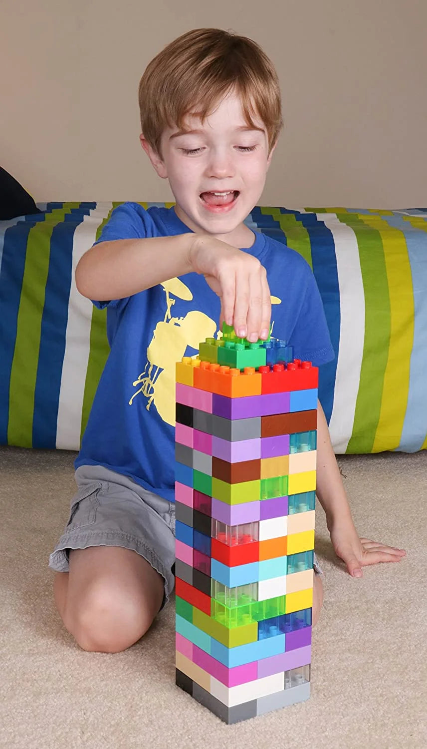 108 Pieces Building Brick Set with Big Pegs L803