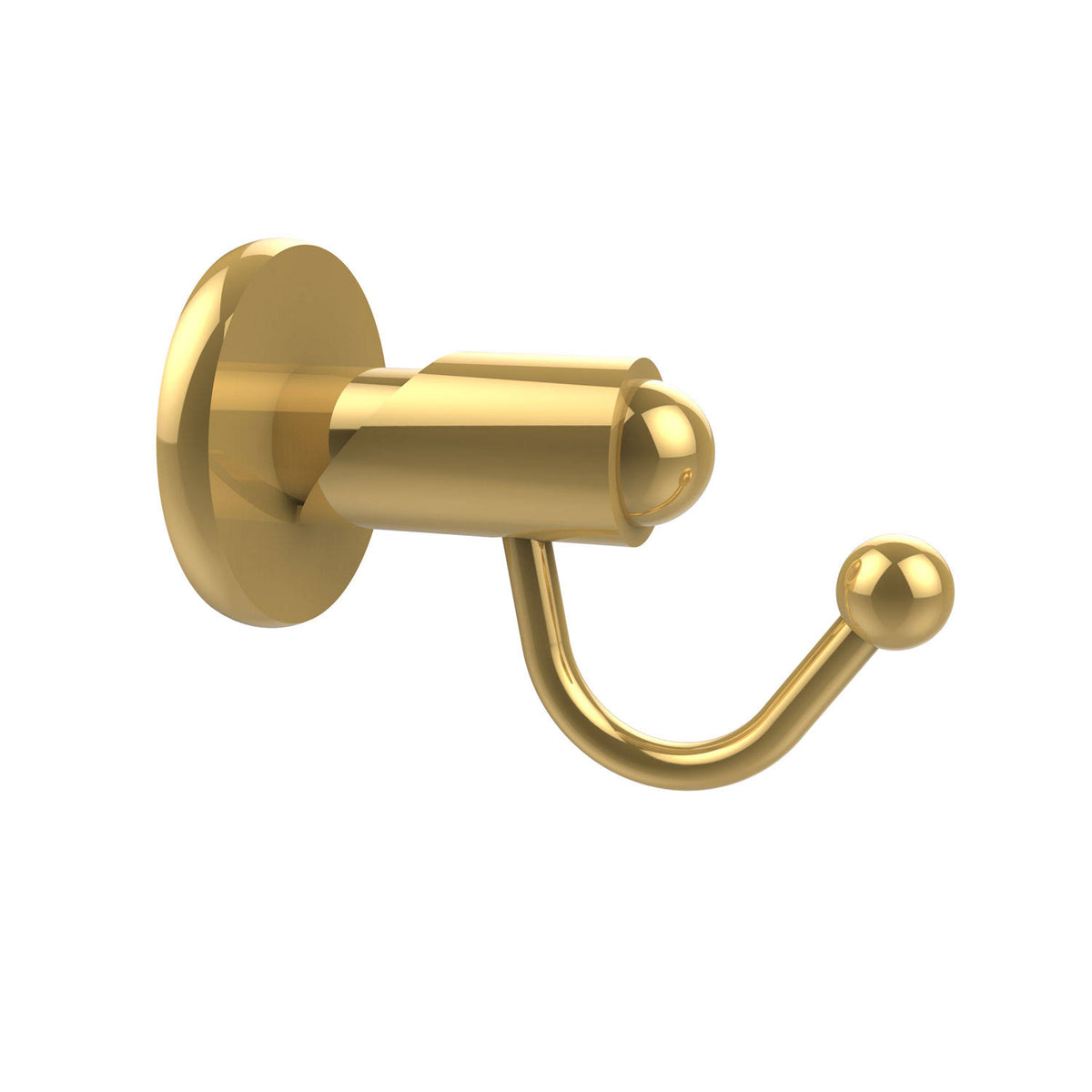 Qty 2 Polished Brass Robe Hook G413