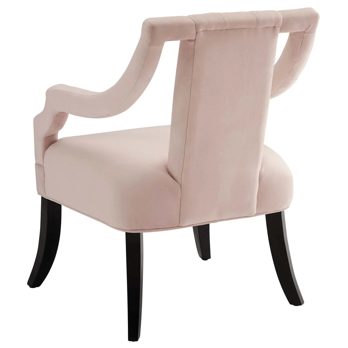 Pink Velvet Accent Side Chair X692