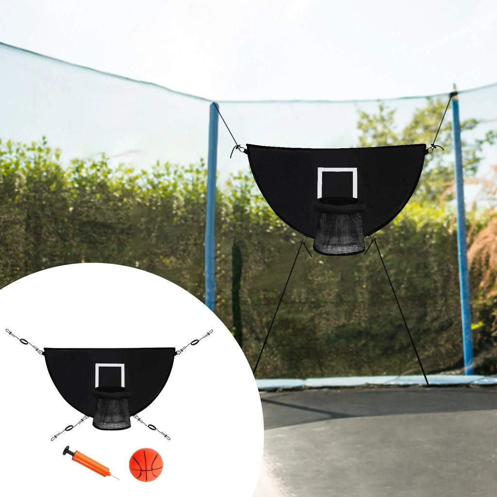 Basketball Hoop for Trampoline with Ropes and Hooks T287
