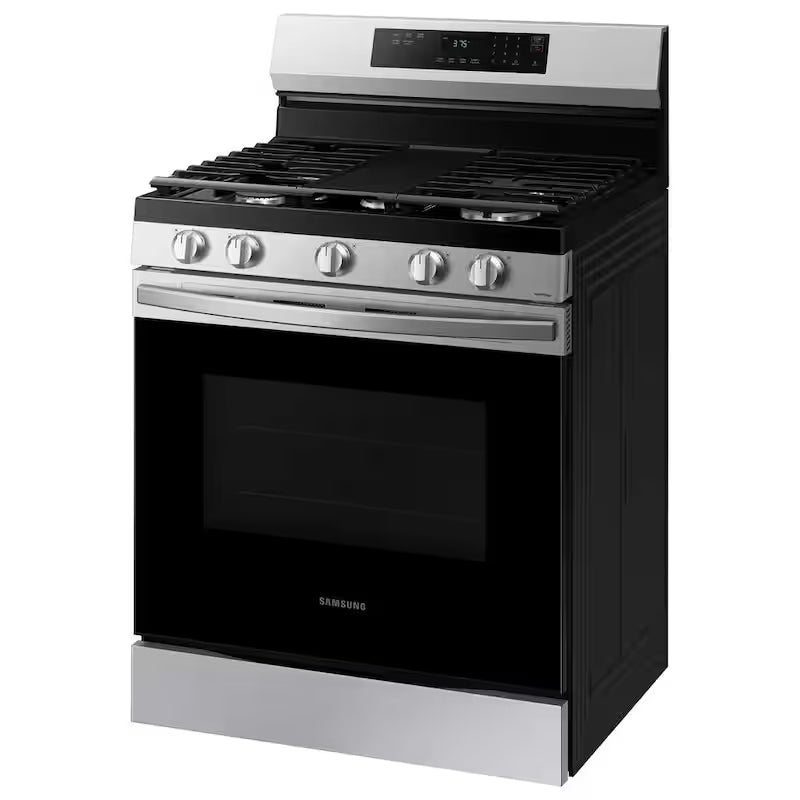 6.0 cu. ft. Smart Freestanding Gas Range with Dual Power Burner Stainless Steel R925