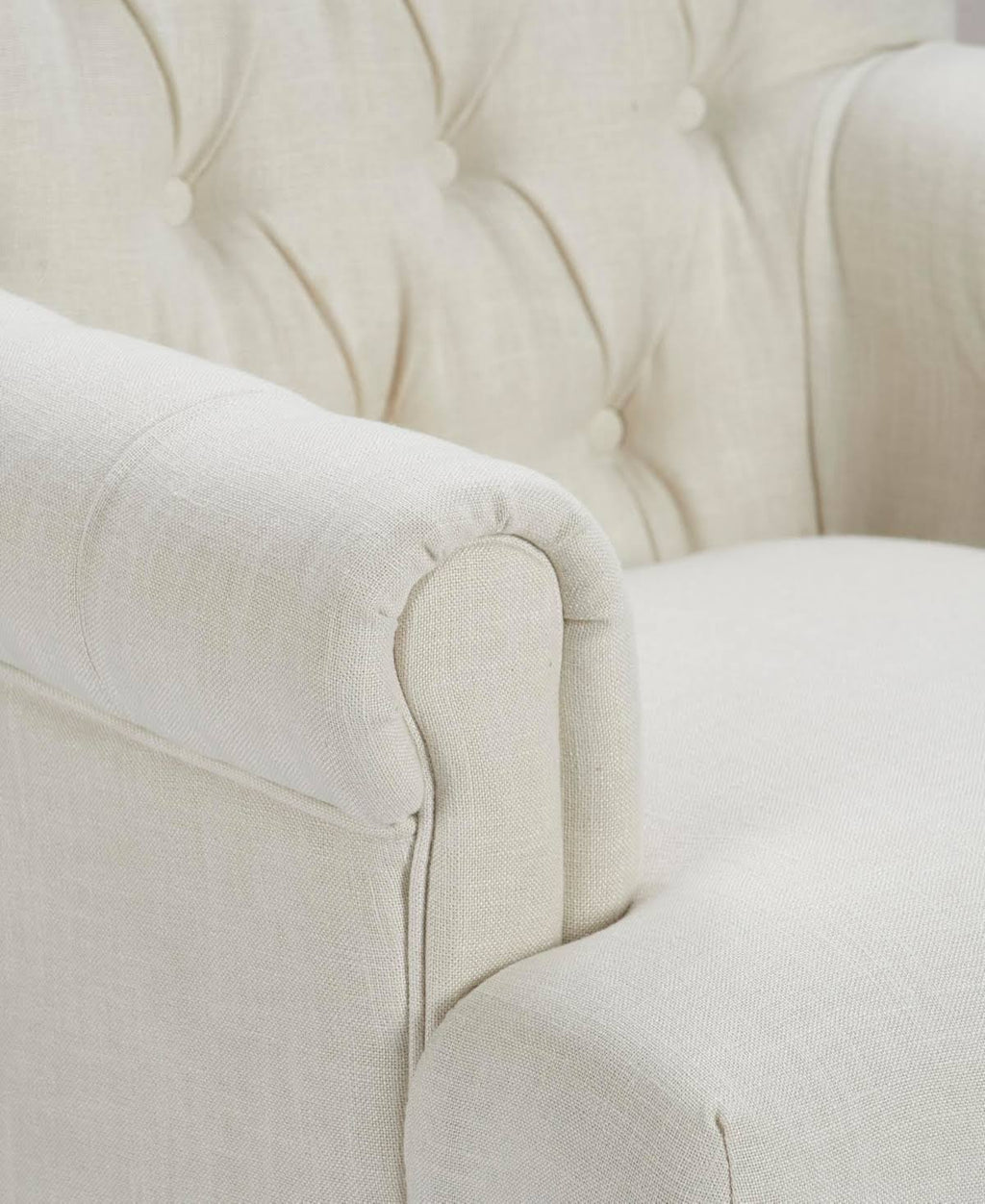 Gray Tufted Accent Chair S64126