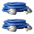 25 ft STW Weather Resistant Electrical Extension Service Cord (2 Pack) A2829