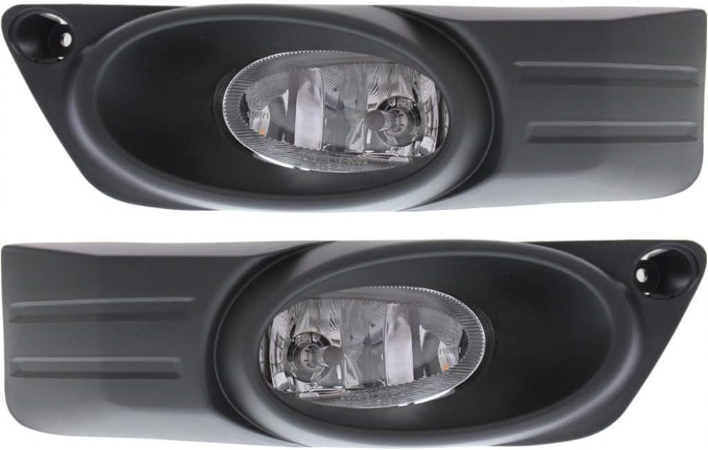 Fog Light Assembly Pair for Honda Fit 2012-2014 D2601