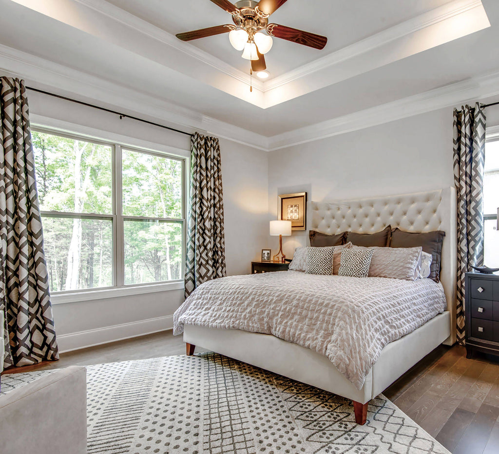 Oil Rubbed Bronze / Walnut / Pecan Ceiling Fan R9404