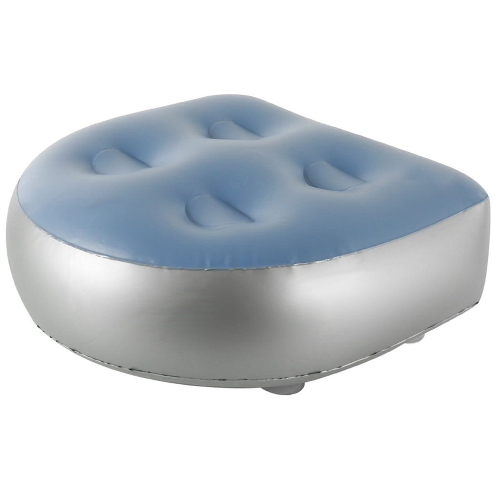 Spa and Hot Tub Booster Seat Pad with Suction Cup, Back Support Bath Spa Pad Soft Inflatable Massage Cushion J50132