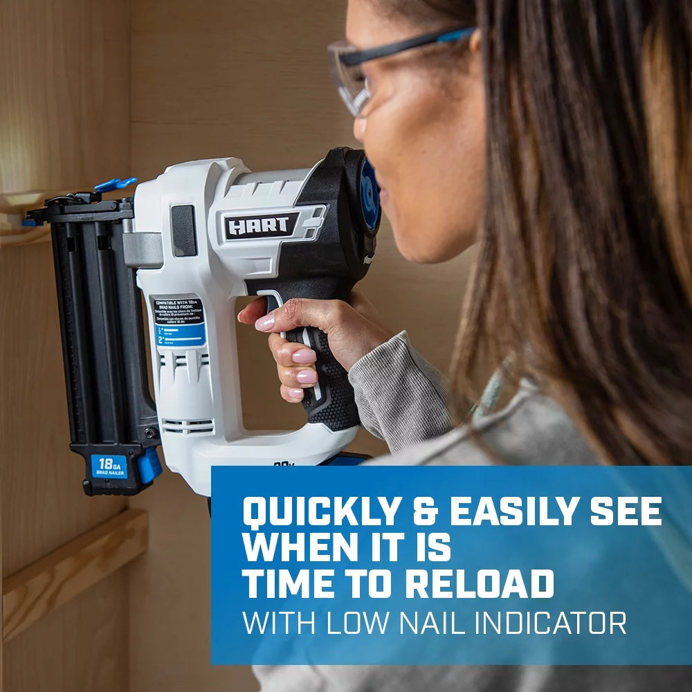 20-Volt 18-Gauge Battery-Powered Brad Nailer Kit P932438