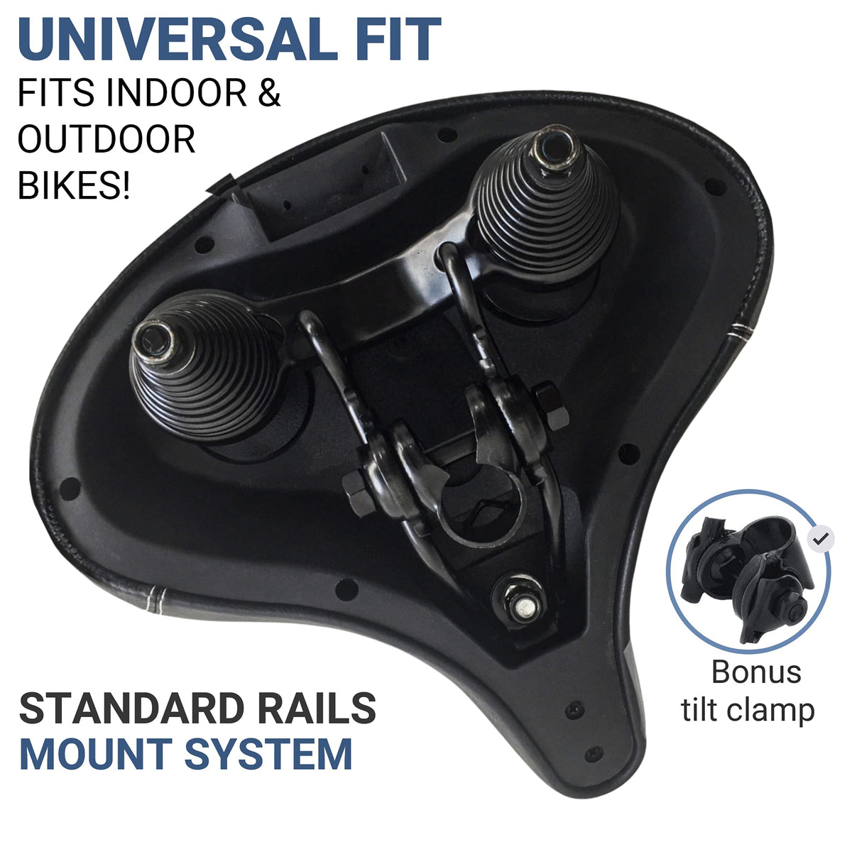 Oversized Extra Wide Bike Seat with Foam Padding V40478