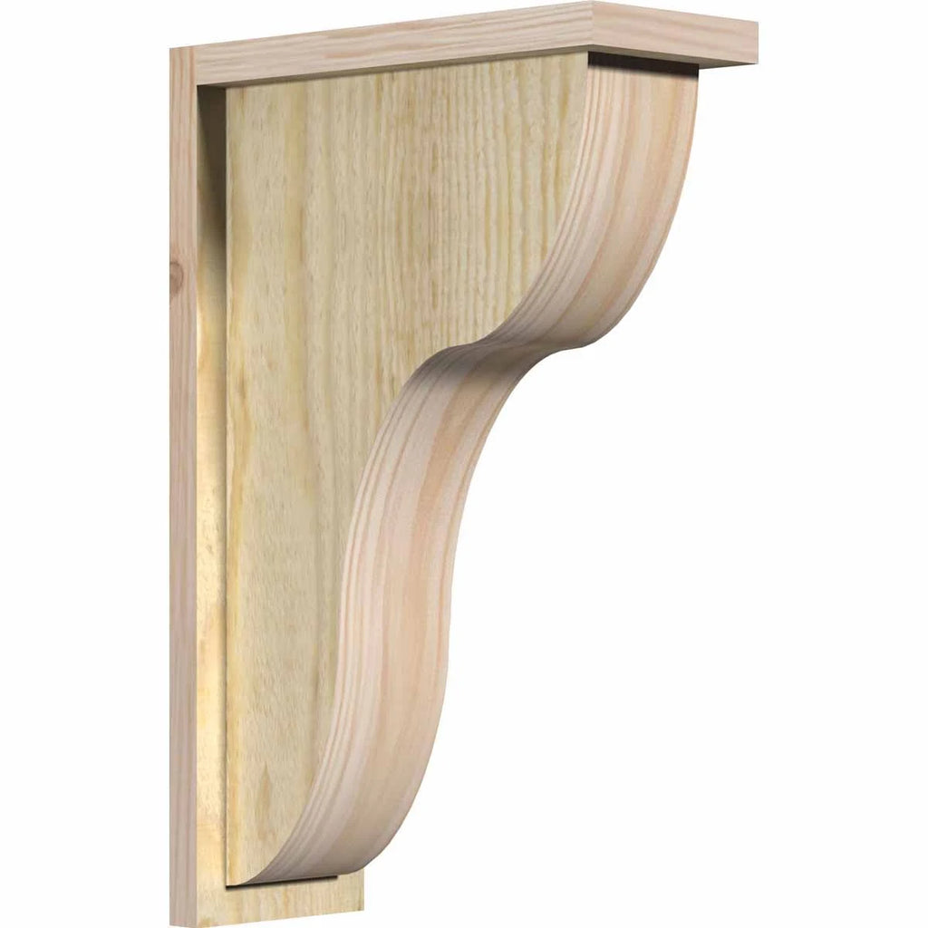22H Douglas Fir Corbel with Backplate K868