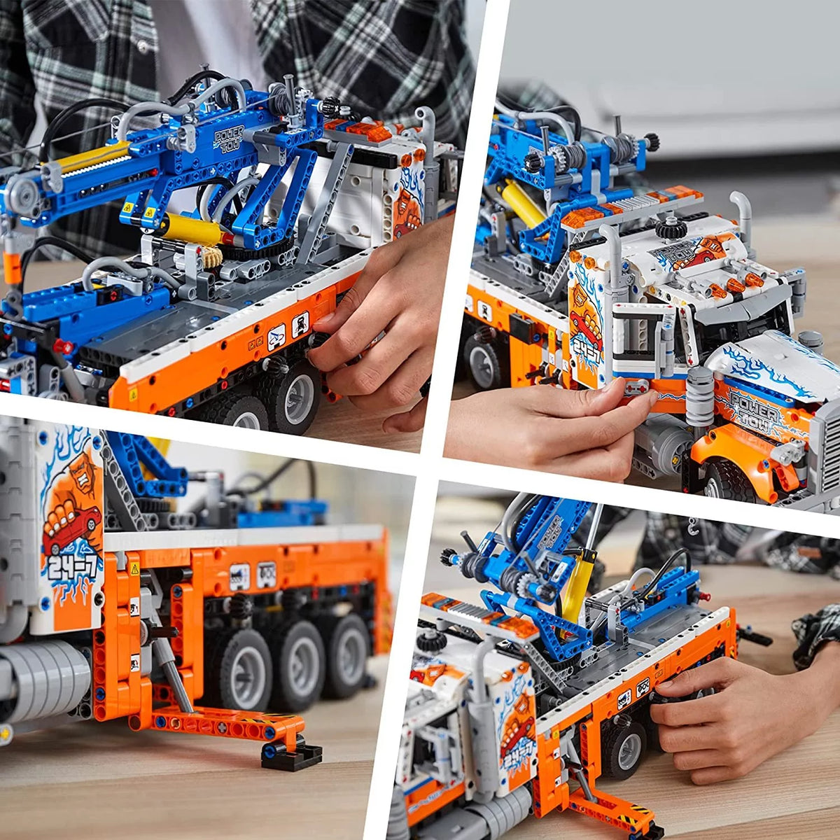 Heavy-Duty Tow Truck with Crane I1199