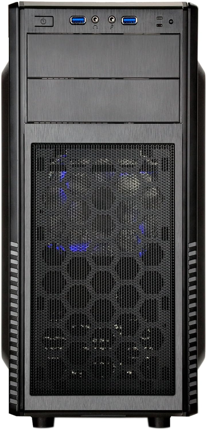 Mid Tower Computer Case with Side Window Panel F969