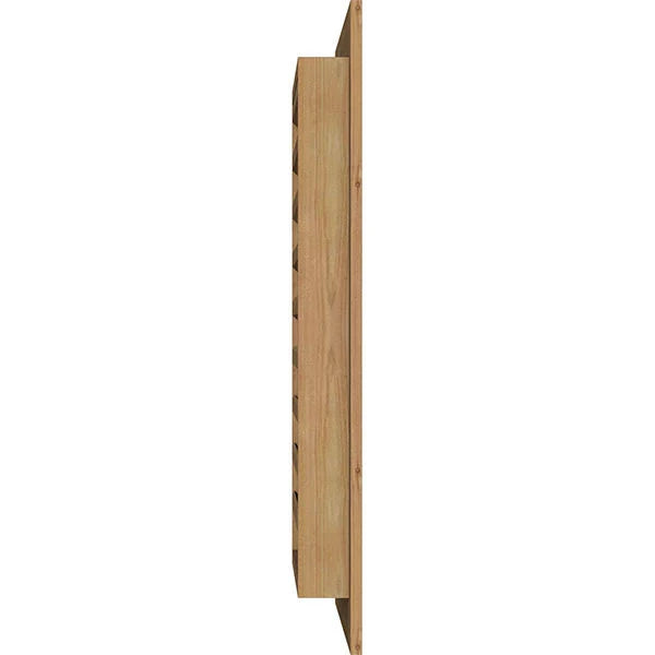 Vertical Gable Vent Unfinished Functional Z13159