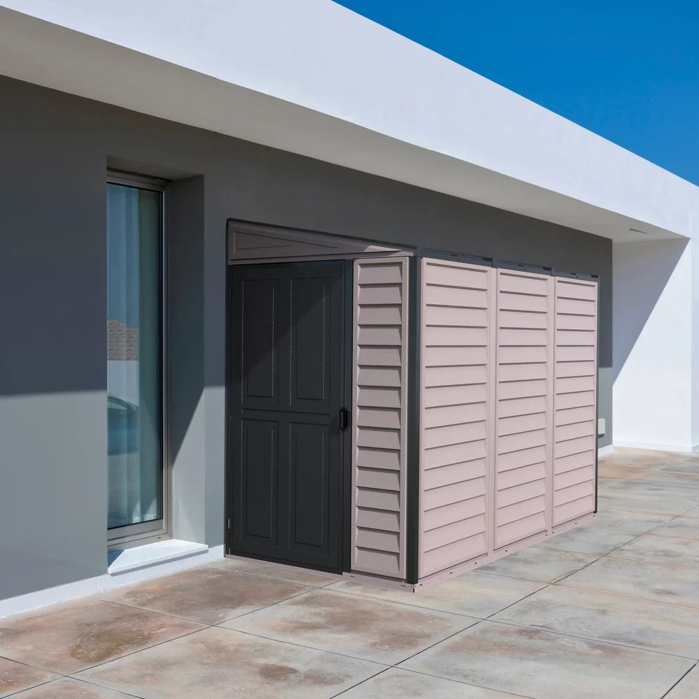 4ft x 8ft Vinyl Resin Outdoor Storage Shed I489625