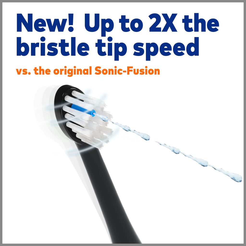 Black Electric Toothbrush and Water Flosser Combo O29419