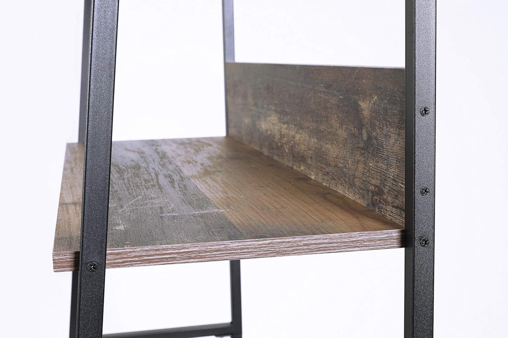 Ladder Bookcase with Desk S951