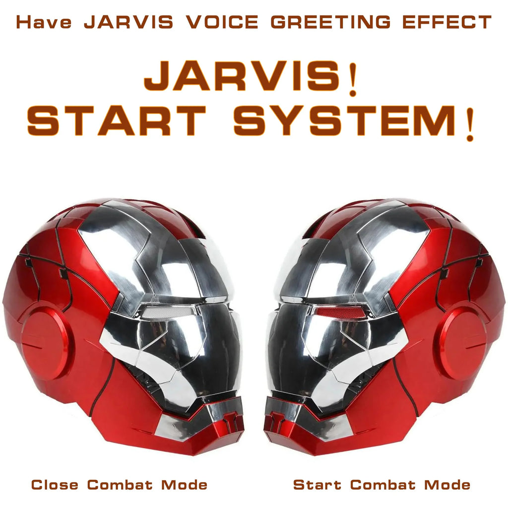 Silver Electronic LED Mask Helmet B90624