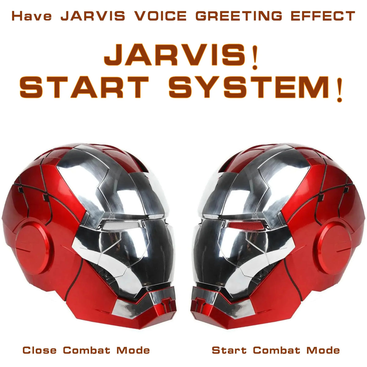Silver Electronic LED Mask Helmet B90624