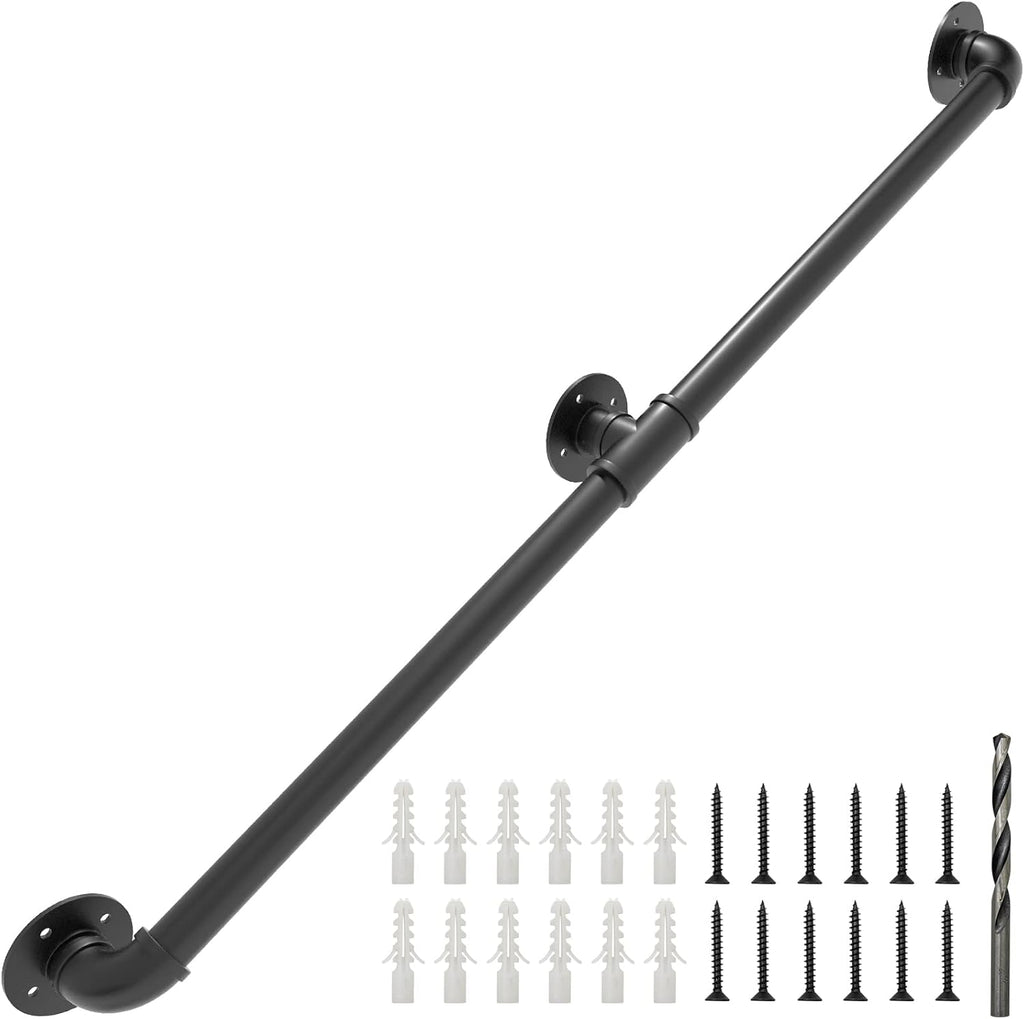 Wall Handrail 6FT/180CM Galvanized Pipe N1030