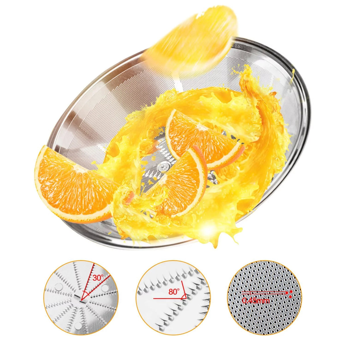 800 Watt Centrifugal Juicer Machine with Juice Jug X370889