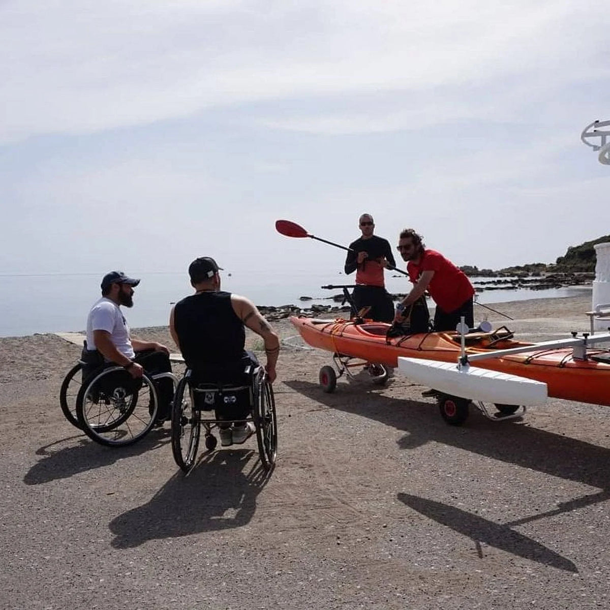 Kayak Canoe Stabilizing Outrigger Floats A27375