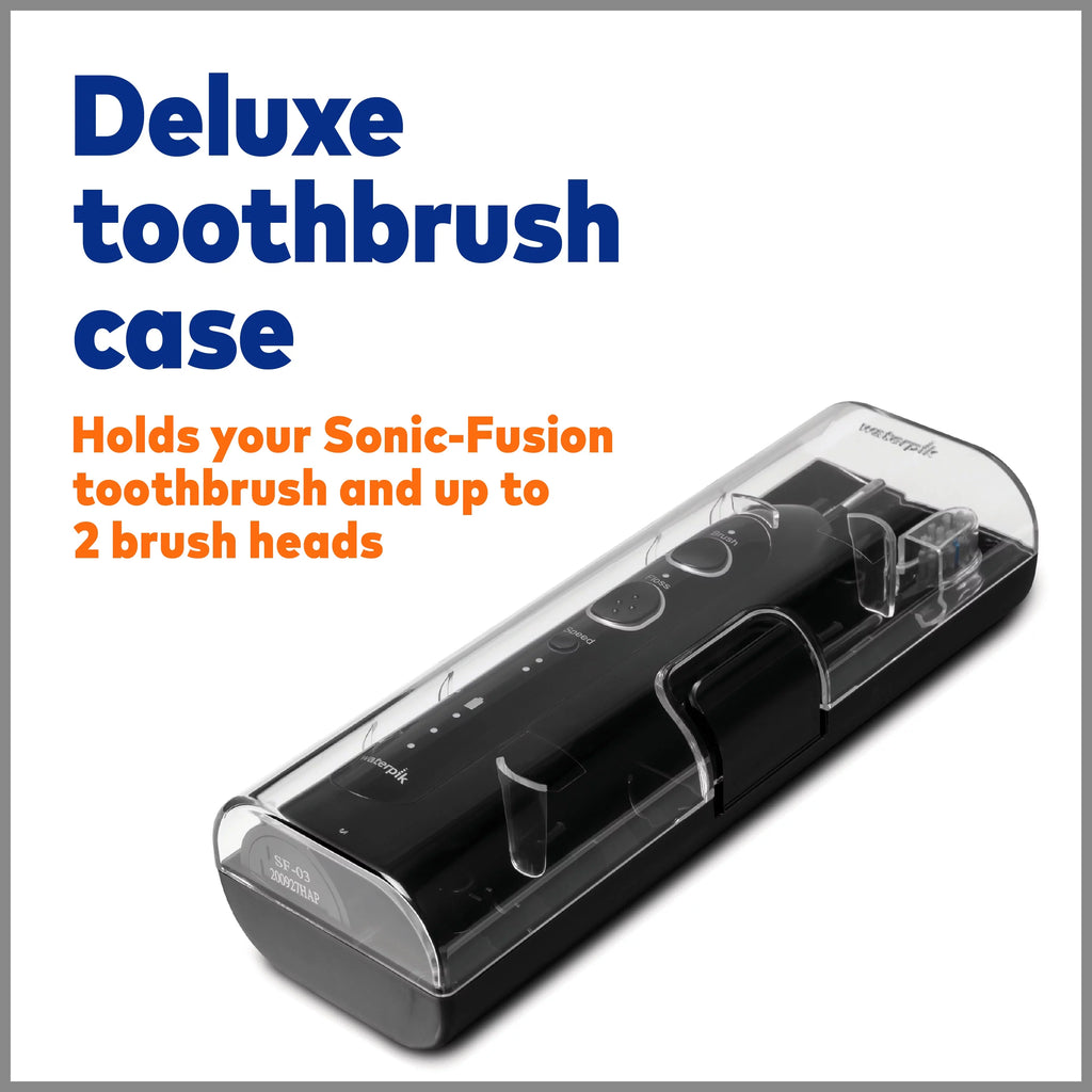 Black Electric Toothbrush and Water Flosser Combo O29419