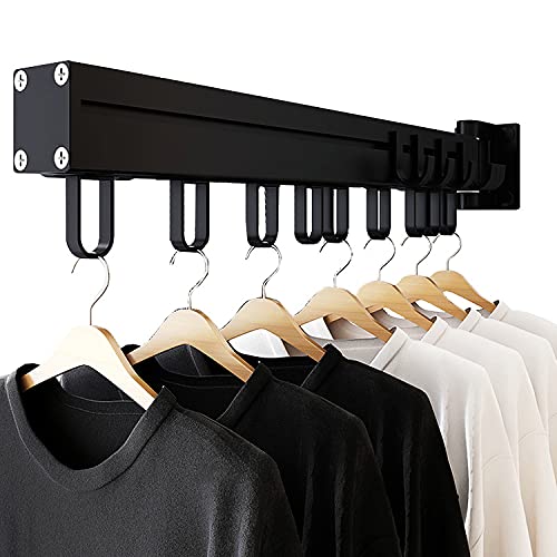 Aluminium Folding Retractable Wall Mounted Clothes Drying Rack G852