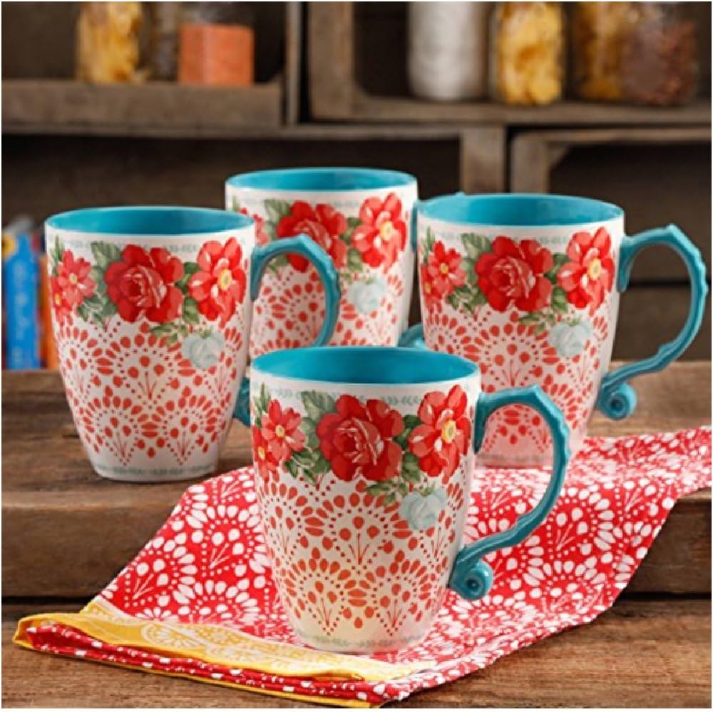 26-Ounce Jumbo Latte Mug Set, Set of 4 D81712