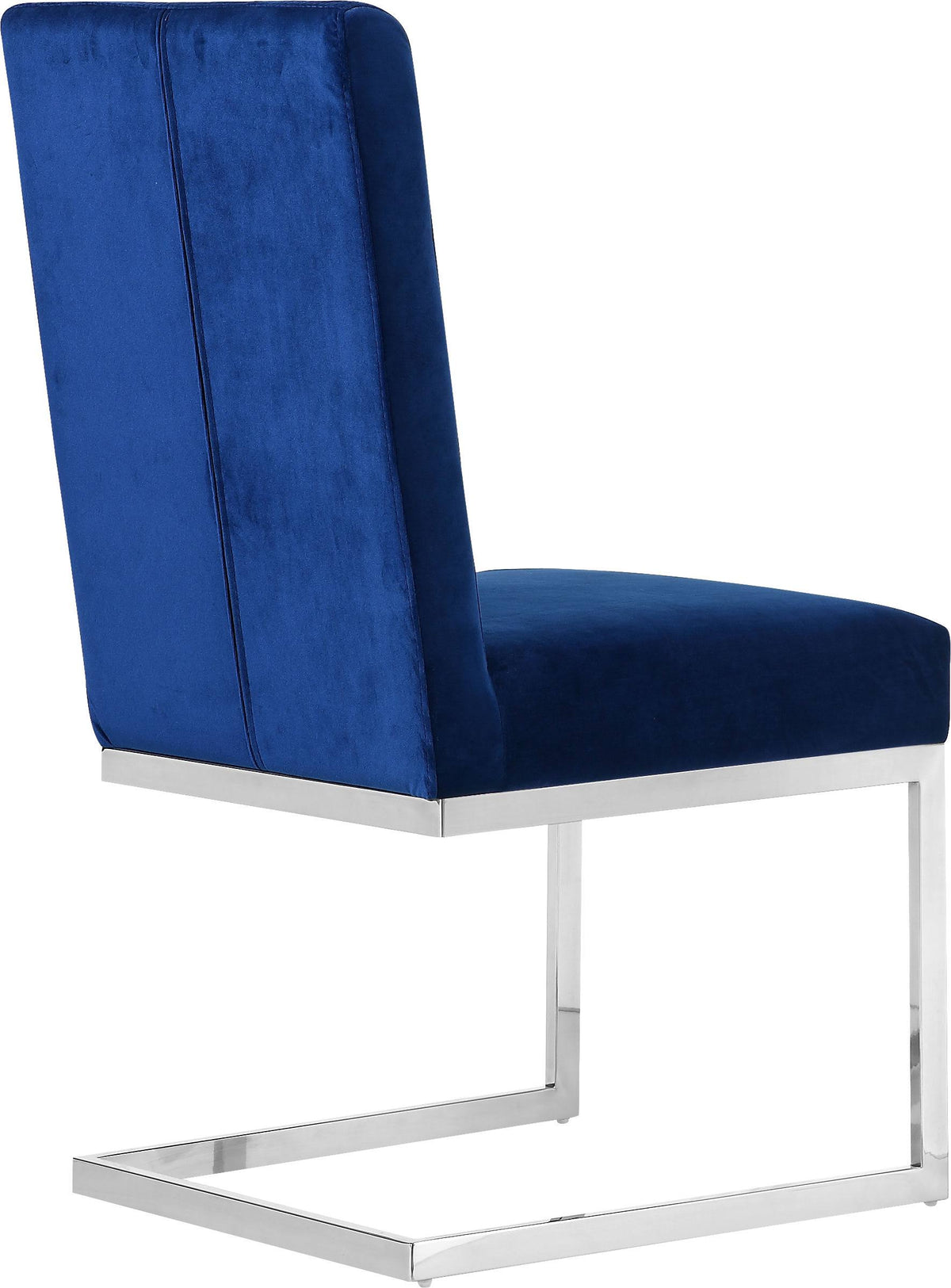 Navy Velvet Dining Chair Set of 2 L169985
