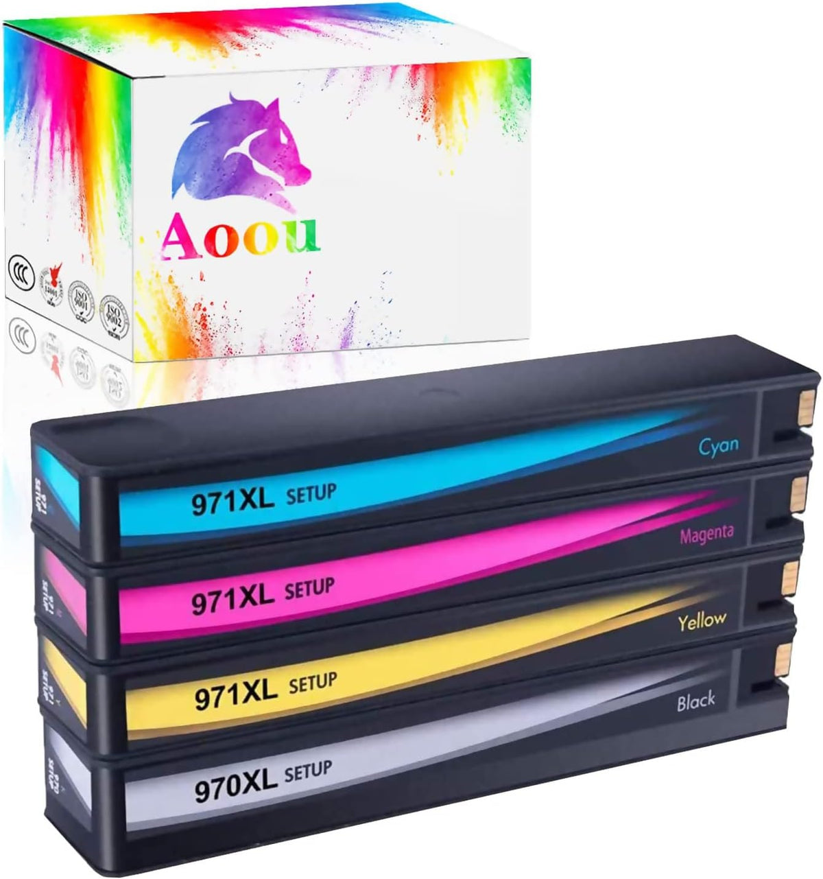 Remanufactured Ink Cartridge Replacement 4-Pack J28225